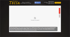 Desktop Screenshot of pizzeria-tessa.pl